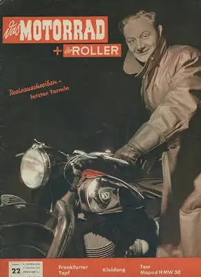 Das Motorrad 1954 Heft 22