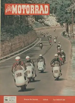 Das Motorrad 1955 Heft 16