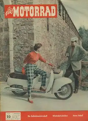Das Motorrad 1955 Heft 23