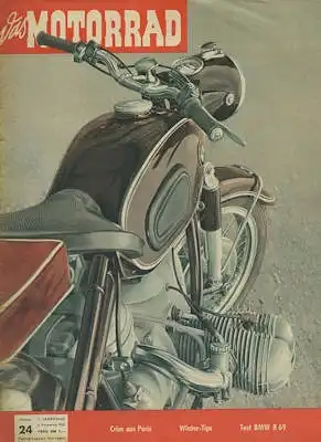 Das Motorrad 1955 Heft 24