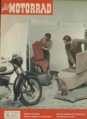 Das Motorrad 1956 Heft 8