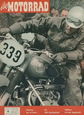 Das Motorrad 1956 Heft 9