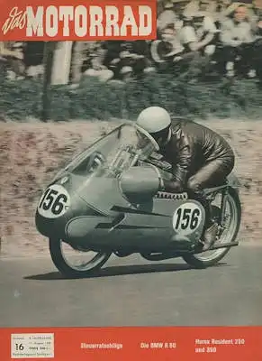 Das Motorrad 1956 Heft 16