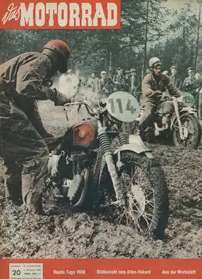 Das Motorrad 1956 Heft 20