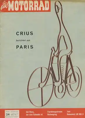 Das Motorrad 1956 Heft 24