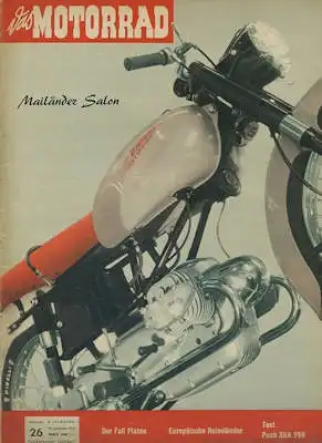 Das Motorrad 1956 Heft 26