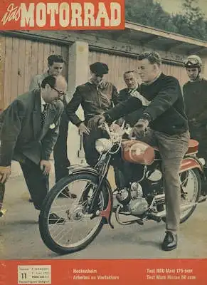 Das Motorrad 1957 Heft 11