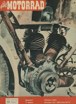 Das Motorrad 1957 Heft 13