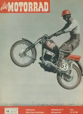 Das Motorrad 1957 Heft 14