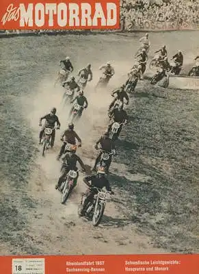 Das Motorrad 1957 Heft 18