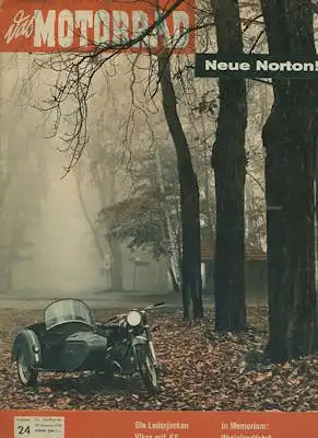 Das Motorrad 1958 Heft 24