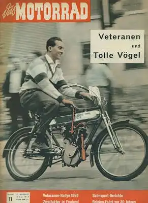 Das Motorrad 1959 Heft 11