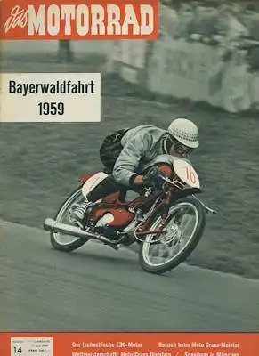 Das Motorrad 1959 Heft 14
