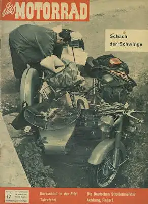 Das Motorrad 1959 Heft 17