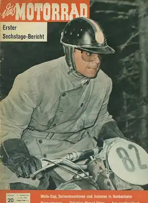Das Motorrad 1959 Heft 20