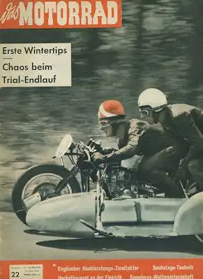 Das Motorrad 1959 Heft 22
