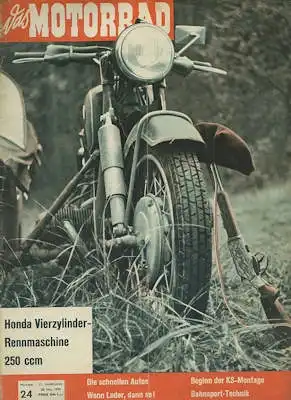 Das Motorrad 1959 Heft 24