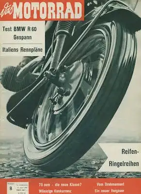 Das Motorrad 1960 Heft 8