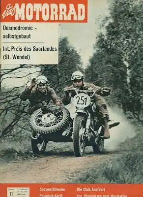 Das Motorrad 1960 Heft 11