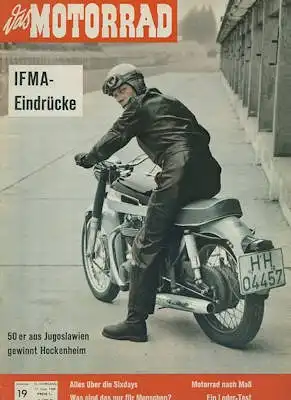 Das Motorrad 1960 Heft 19
