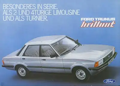 Ford Taunus Brilliant Prospekt 2.1982