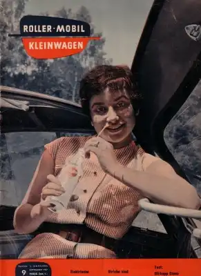 Rollerei und Mobil / Roller Mobil Kleinwagen 1957 Heft 9