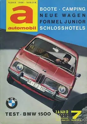 Automobil 1963 Heft 7