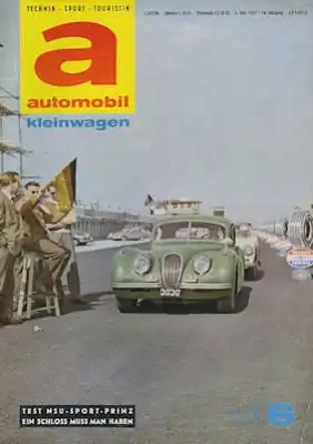 Automobil / Kleinwagen 1961 Heft 6