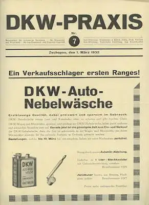 DKW Praxis Nr. 7 März 1932