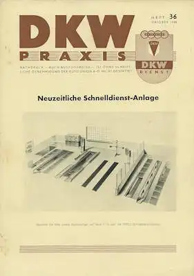 DKW Praxis Nr. 36 Oktober 1938