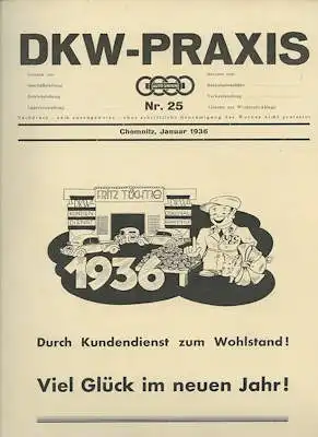 DKW Praxis Nr. 25 Januar 1936