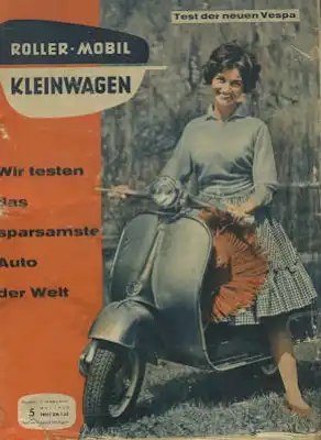 Rollerei und Mobil / Roller Mobil Kleinwagen 1959 Heft 5