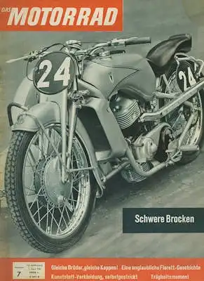 Das Motorrad 1961 Heft 7