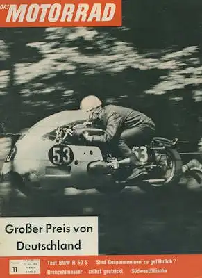 Das Motorrad 1961 Heft 11