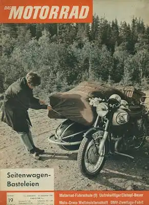 Das Motorrad 1961 Heft 19