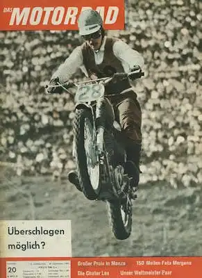 Das Motorrad 1961 Heft 20