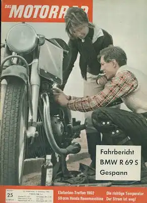 Das Motorrad 1961 Heft 25