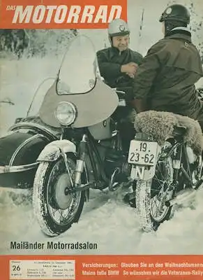 Das Motorrad 1961 Heft 26