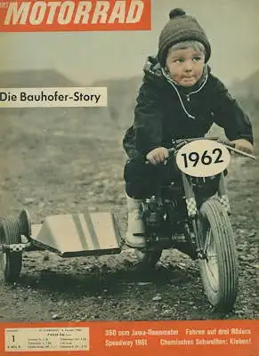 Das Motorrad 1962 Heft 1