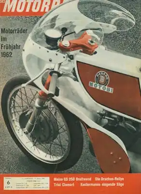 Das Motorrad 1962 Heft 6