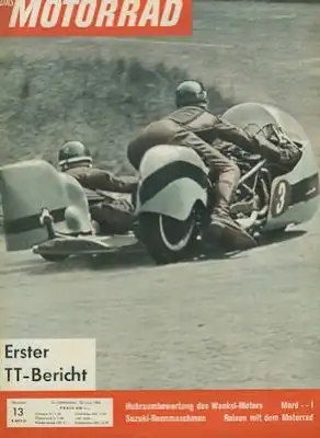 Das Motorrad 1962 Heft 13