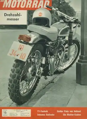 Das Motorrad 1962 Heft 15