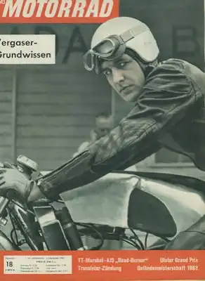 Das Motorrad 1962 Heft 18