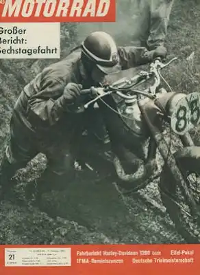 Das Motorrad 1962 Heft 21
