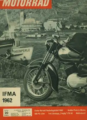 Das Motorrad 1962 Heft 20