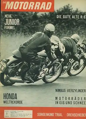 Das Motorrad 1963 Heft 1