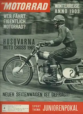 Das Motorrad 1963 Heft 4