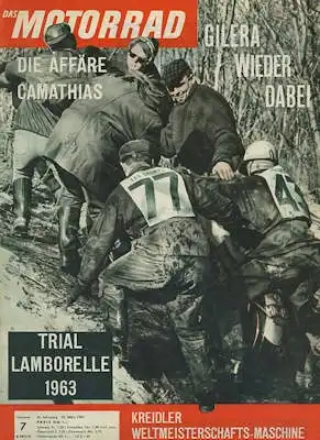 Das Motorrad 1963 Heft 7