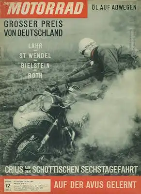 Das Motorrad 1963 Heft 12