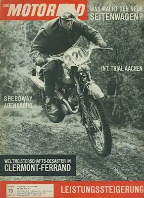 Das Motorrad 1963 Heft 13